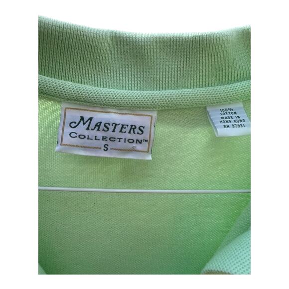 The Masters Collection Women’s Green Golf Polo Shirt Size Small - Picture 5 of 10